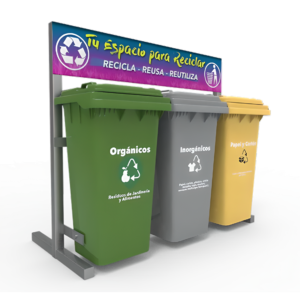 ESTACION DE RECICLAJE ECOL-360-HD1