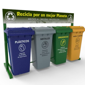 ESTACION DE RECICLAJE ECOL-480-HD1