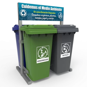 ESTACION DE RECICLAJE ECOL-480-HD2