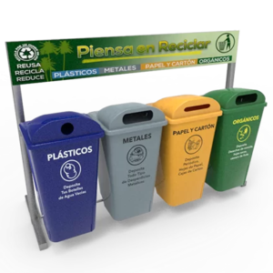 ESTACION DE RECICLAJE ECOL-560-RT1