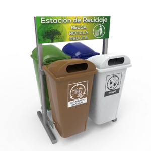 ESTACION DE RECICLAJE ECOL-560-RT2
