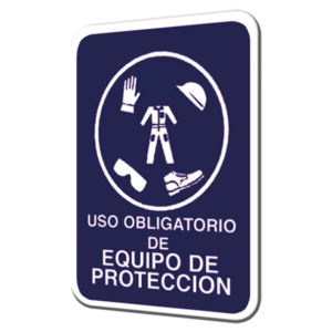 OBLIGATORIO EQUIPO DE PROTECCION